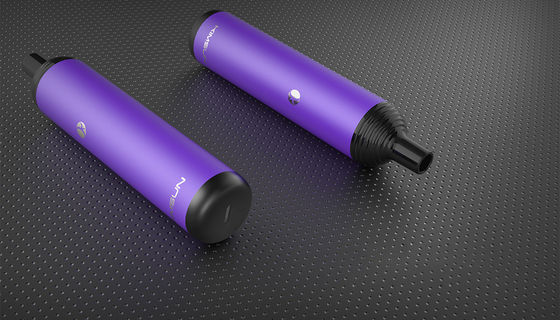 2500puffs Disposable Vape Pod Purple Pure Taste Rechargeable