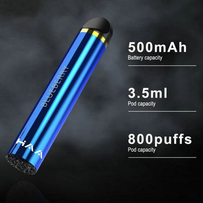 Medium Fat 800 Puff Disposable Vape Portable 500mAh Battery