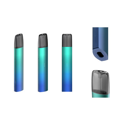 1.9ml Reusable Vape Devices 0.8ohm Resistance Gradually Changing Blue Color
