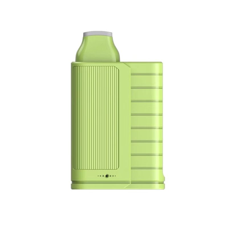 Mint Flavor Small Disposable Vape green color pre filled system