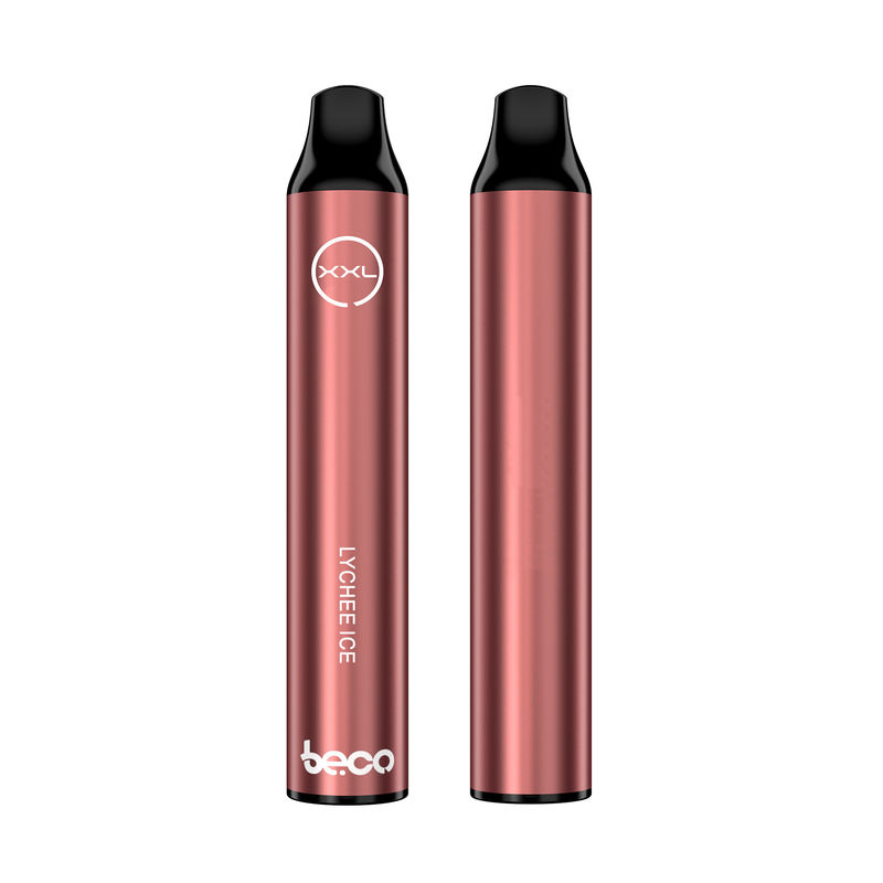 Disposable Salt Nicotine Vape Pen 1500 Puff Peach Pink Color
