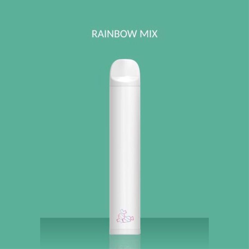 OEM white Disposable Pod Device 1200 Puffs rainbow mix flavor